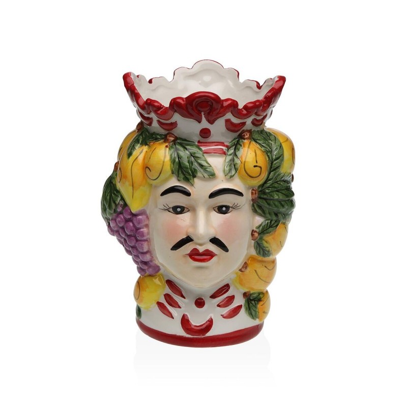 Vaso Versa KAMIR Ceramica Escandinavo/Nórdico 12 X 17,8 X 11,8 CM