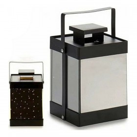 Torcia a LED Nero Specchio 12,5 x 18,5 x 12,5 cm