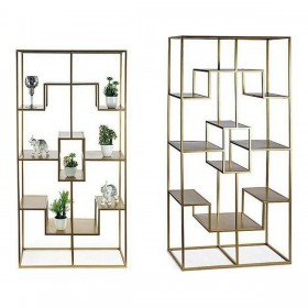 Scaffale BIG-S3605004 Dorato Metallo 45 x 200 x 100 cm