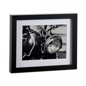 Quadro Con cornice Nero Truciolare (23 x 3 x 28 cm)