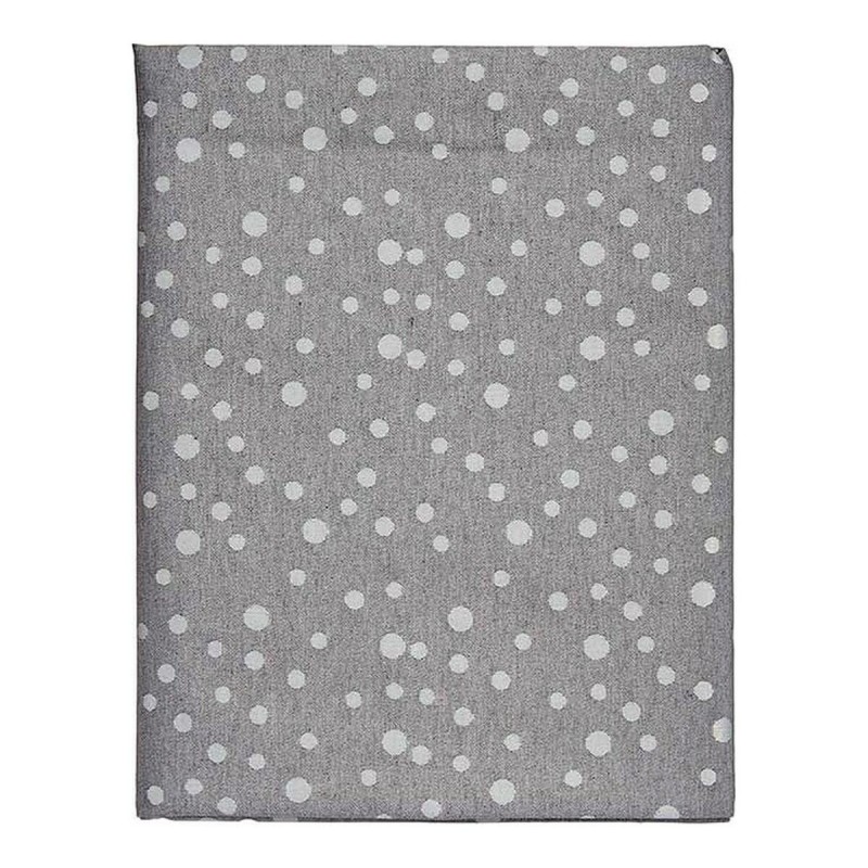 Tovaglia Kinvara BABEL GRIS 42 Bianco Grigio Jacquard