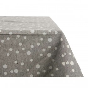 Tovaglia Kinvara BABEL GRIS 42 Bianco Grigio Jacquard