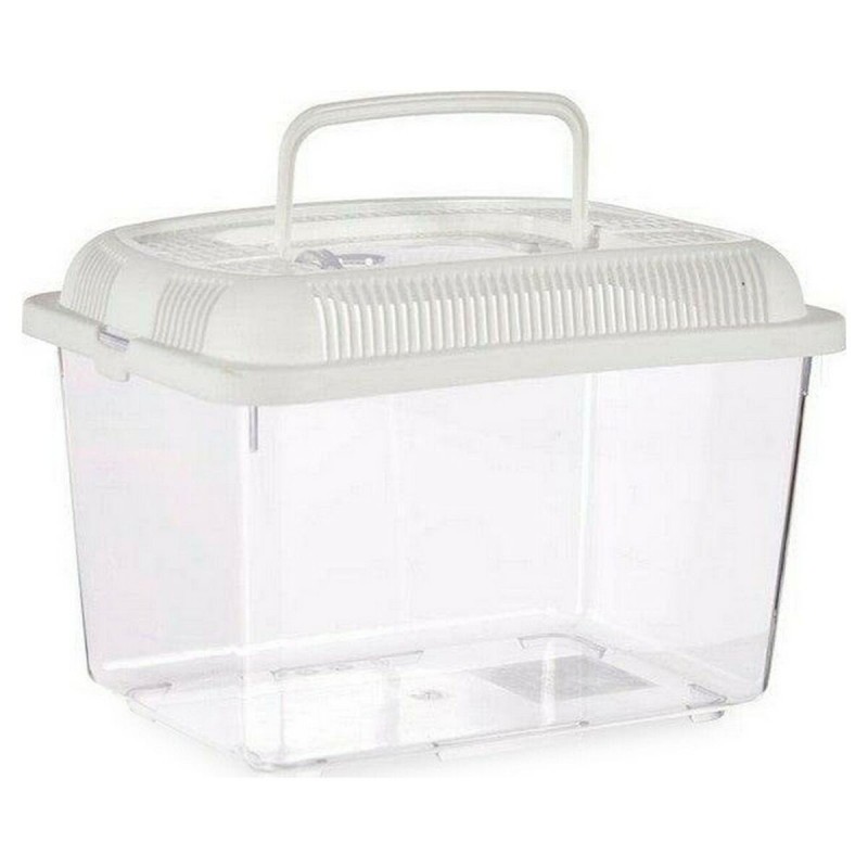 Acquario Bianco Plastica 3 L (17 x 16 x 24 cm)