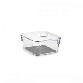 Contenitori per Cassetti Kinvara W623309 Grigio Trasparente