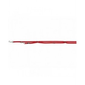 Guinzaglio regolabile per cane Trixie Rosso XS/S
