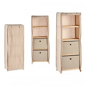 Scaffale Kipit MH10228CF-1 Marrone Beige Legno 28 x 113 x 42 cm