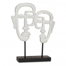 Statua Decorativa Viso Bianco Poliresina (27 x 32,5 x 10,5 cm)