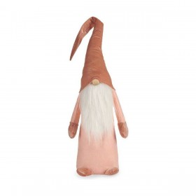 Statua Decorativa Krist+ D120-038F/3 Bianco Rosa Gnomo 20 x 100 x 25 cm