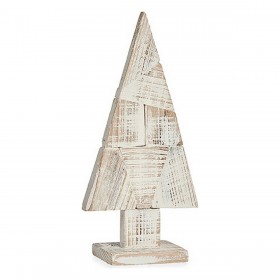 Albero di Natale Krist+ 20L015-40 Bianco Naturale Legno 9 x 41,5 x 20 cm