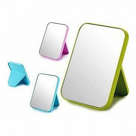 Specchio con Supporto Berilo 48730 polipropilene 11 x 9,5 x 14 cm (12 Unità)