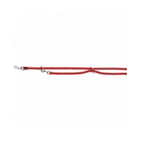 Guinzaglio regolabile per cane Trixie New Cavo Rosso L/XL 2 m