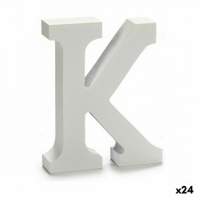 Lettera Pincello K Bianco 2 x 16 x 14,5 cm (24 Unità)