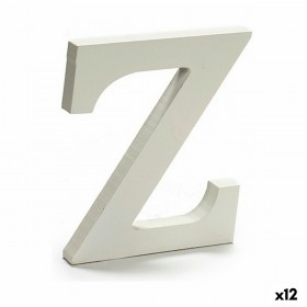 Lettera Pincello Z Bianco 1,8 x 21 x 17 cm (12 Unità)