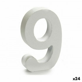 Numeri Pincello 9 Bianco 2 x 16 x 14,5 cm (24 Unità)