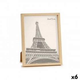Cornice Portafoto Marrone Plastica (21,7 x 2 x 26,7 cm) (6 Unità)