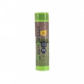 Sacchetti per la Spazzatura Ibergarden 190939000520 Verde Polietilene 30 L 24 Unità