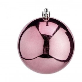 Set di palline di Natale Krist+ 00800 Rosa Plastica (24 Unità)