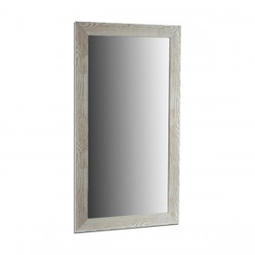 Specchio da parete 77505 Bianco 75 x 136 x 1,5 cm Rettangolare (2 Unità)
