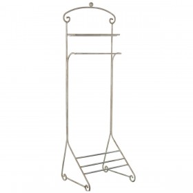 Maggiordomo appendiabiti Alexandra House Living Avorio 45 x 123 x 35 cm