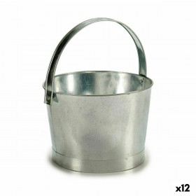 Vaso Ibergarden NAVI-AR-280 Argentato Zinco Secchio 25 x 30 x 26,5 cm (12 Unità)