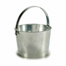 Vaso Ibergarden NAVI-AR-280 Argentato Zinco Secchio 25 x 30 x 26,5 cm (12 Unità)
