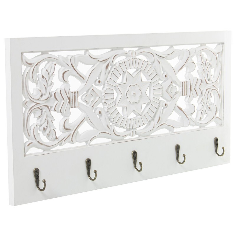 Appendiabiti da parete Alexandra House Living Legno Legno MDF 60 x 29 x 10 cm