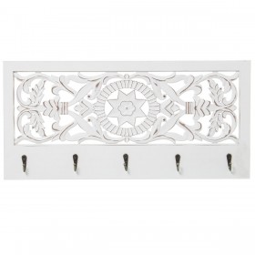 Appendiabiti da parete Alexandra House Living Legno Legno MDF 60 x 29 x 10 cm