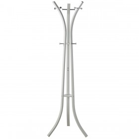 Attaccapanni da Terra Alexandra House Living Bianco 58 x 58 x 180 cm