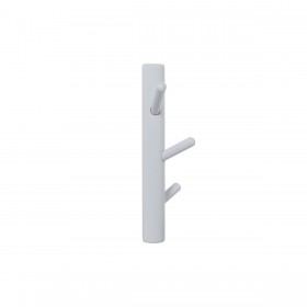 Appendiabiti da parete Alexandra House Living Bianco Legno Legno d'albero della gomma 13 x 9 x 30 cm
