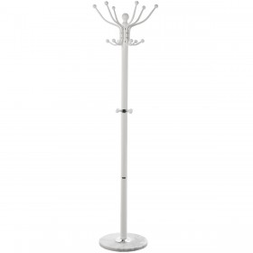 Attaccapanni da Terra Alexandra House Living Bianco 36 x 175 cm
