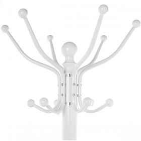 Attaccapanni da Terra Alexandra House Living Bianco 36 x 175 cm