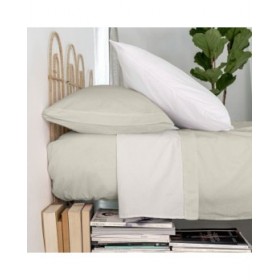 Lenzuolo Superiore HappyFriday Basic Beige 260 x 270 cm