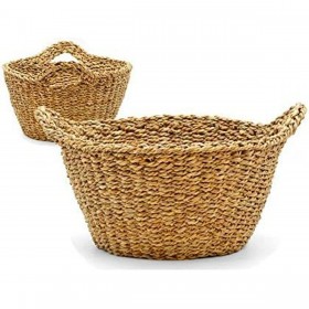 Set di Cestini Gift Decor BDH-120S Marrone Alghe marine 25 L (6 Unità)