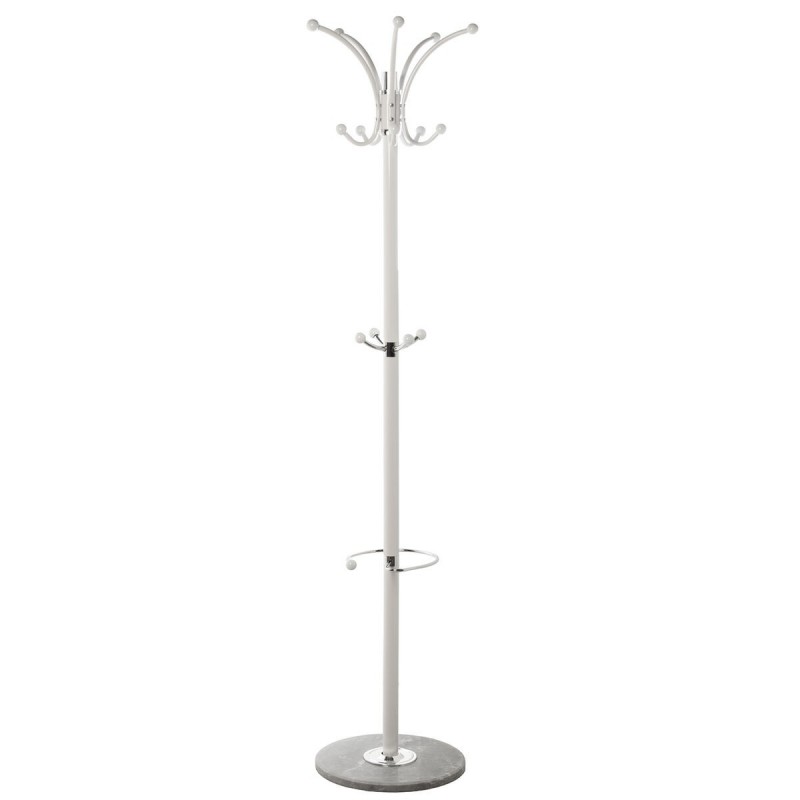 Attaccapanni da Terra Alexandra House Living Bianco 36 x 175 cm