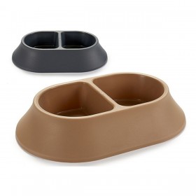 Ciotola per animali domestici Plastica 34,5 x 7 x 22,5 cm (24 Unità)