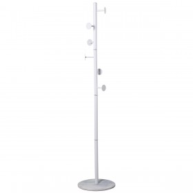Attaccapanni da Terra Alexandra House Living Bianco 36 x 175 cm