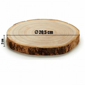 Tronco Decorativo Marrone 18 x 2 x 18 cm (18 Unità)
