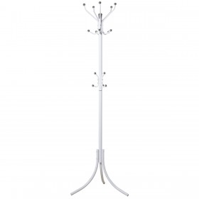 Attaccapanni da Terra Alexandra House Living Bianco 53 x 53 x 180 cm