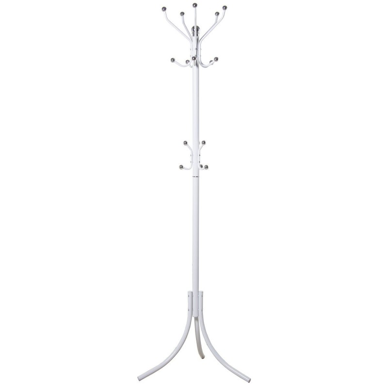 Attaccapanni da Terra Alexandra House Living Bianco 53 x 53 x 180 cm