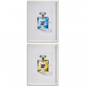 Quadro Profumo Vetro Truciolare 33 x 3 x 43 cm (6 Unità)