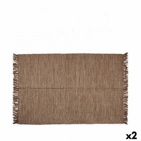 Tappeto Marrone 180 x 120 cm (2 Unità)