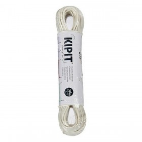 Corda per Stendere Kipit HH023C(S/C) Bianco PVC 30 m (12 Unità)