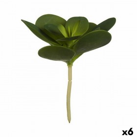 Pianta Decorativa Ibergarden YD180205 Plastica Fogli Rotonda 18 x 23 x 18 cm (6 Unità)