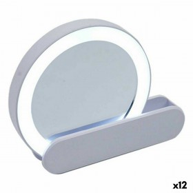 Specchio Berilo YXL2112-SB Bianco ABS 9 x 2 x 10 cm Luce LED (12 Unità)