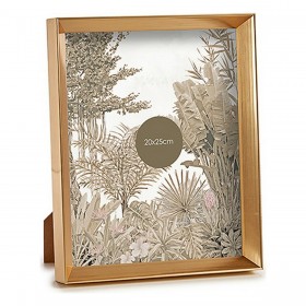 Cornice Portafoto WPC0235MG-4 Dorato Vetro Plastica (6 Unità)