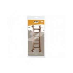 Accessorio per Gabbia IMAC 20,5 X 1 X 6,5 CM Scala Ciondolo Marrone