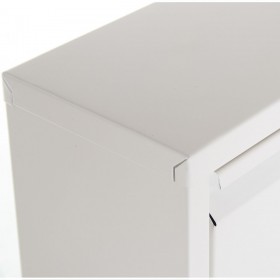 Scarpiera Alexandra House Living Bianco 50 x 103 x 15 cm 3 cassetti