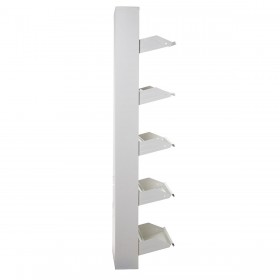 Scarpiera Alexandra House Living Bianco 50 x 170 x 15 cm 5 cassetti