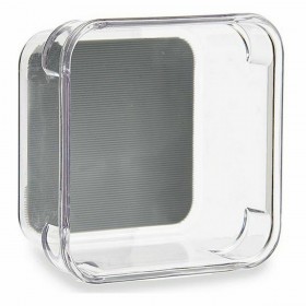 Contenitori per Cassetti Kinvara W623309 Grigio Plastica riciclata 9,3 x 4,5 x 9,3 cm (24 Unità)