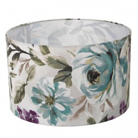 Paralume Alexandra House Living Multicolore Tessile Floreale 40 x 25 x 40 cm